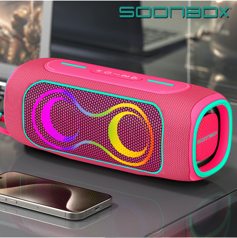 SOONBOX-S8600Pro Portable Waterproof Speaker with DSP-Enhanced Audio