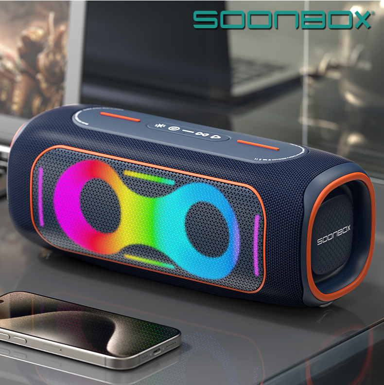 SOONBOX-S8600MAX Portable Speaker with Massive Sound and A Convenient Shoulder Strap