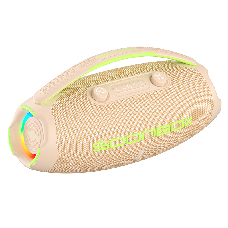 SOONBOX-S5302 Protable Speaker with Handle and Adjustable Bass