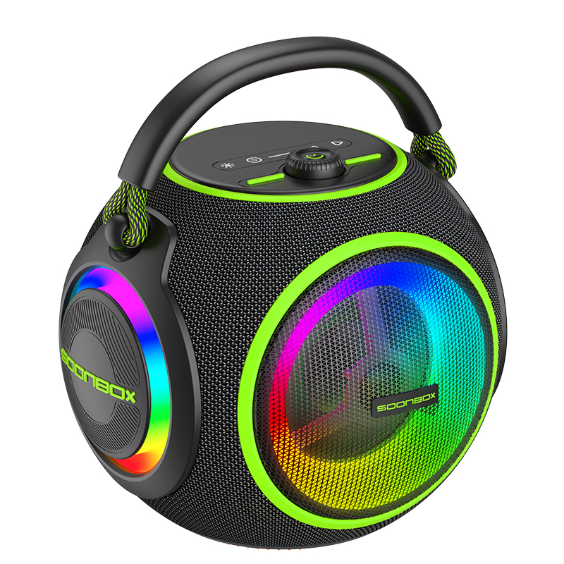 SOONBOX-S5100MAX, DSP-Enhanced Audio with 90Watts, Karaoke Mic Compatible