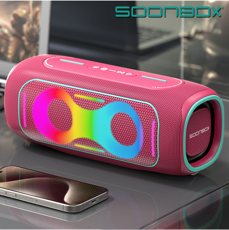 SOONBOX-S8600MAX Portable Speaker with Massive Sound and A Convenient Shoulder Strap
