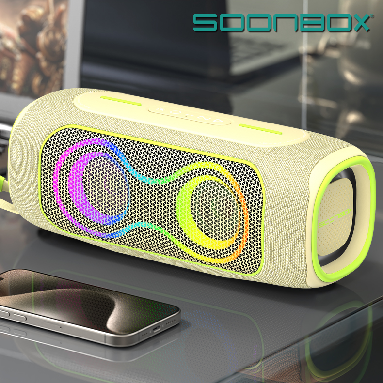 SOONBOX-S8600Pro Portable Waterproof Speaker with DSP-Enhanced Audio