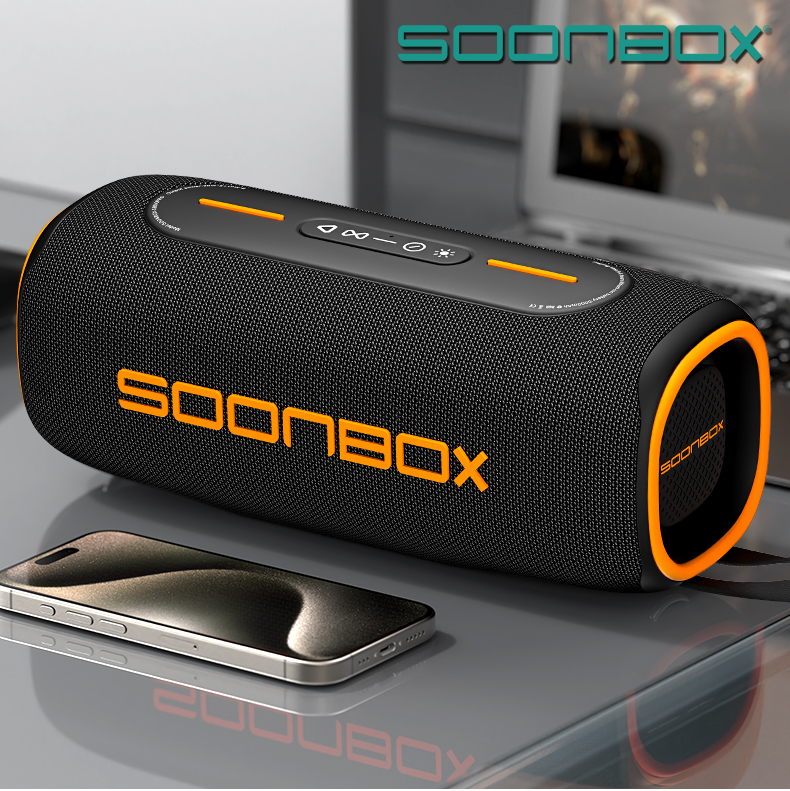 SOONBOX-S8600Pro Portable Waterproof Speaker with DSP-Enhanced Audio